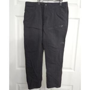 The North Face Mens NWOT Pants Black/Gray Hiking Utility‎ Outdoor 34/28 Short